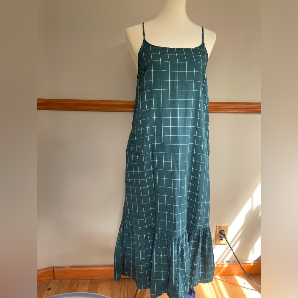 A New Day Cami Tiered Midi Dress w/ Pockets